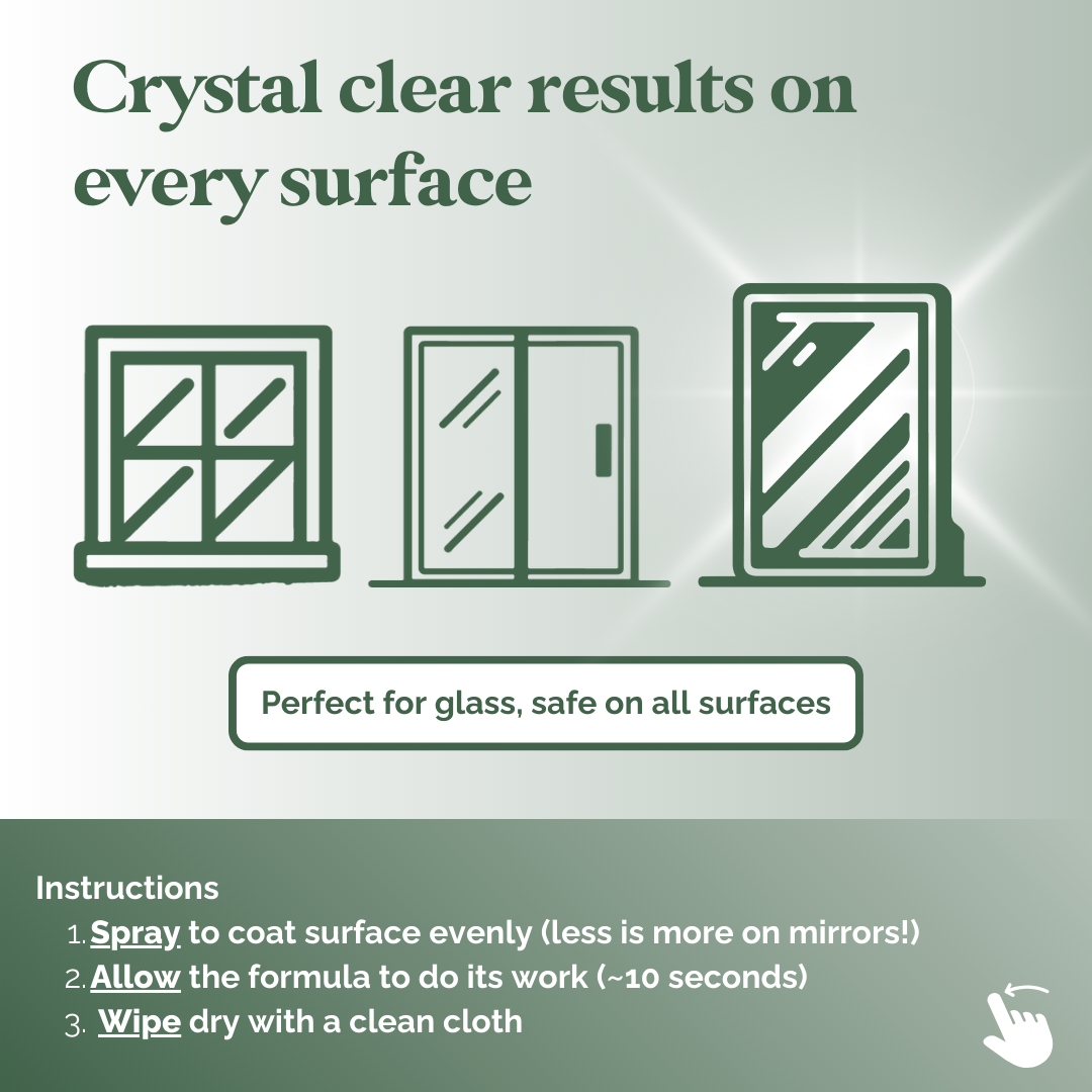 Glass & Mirror Spray Cleaner
