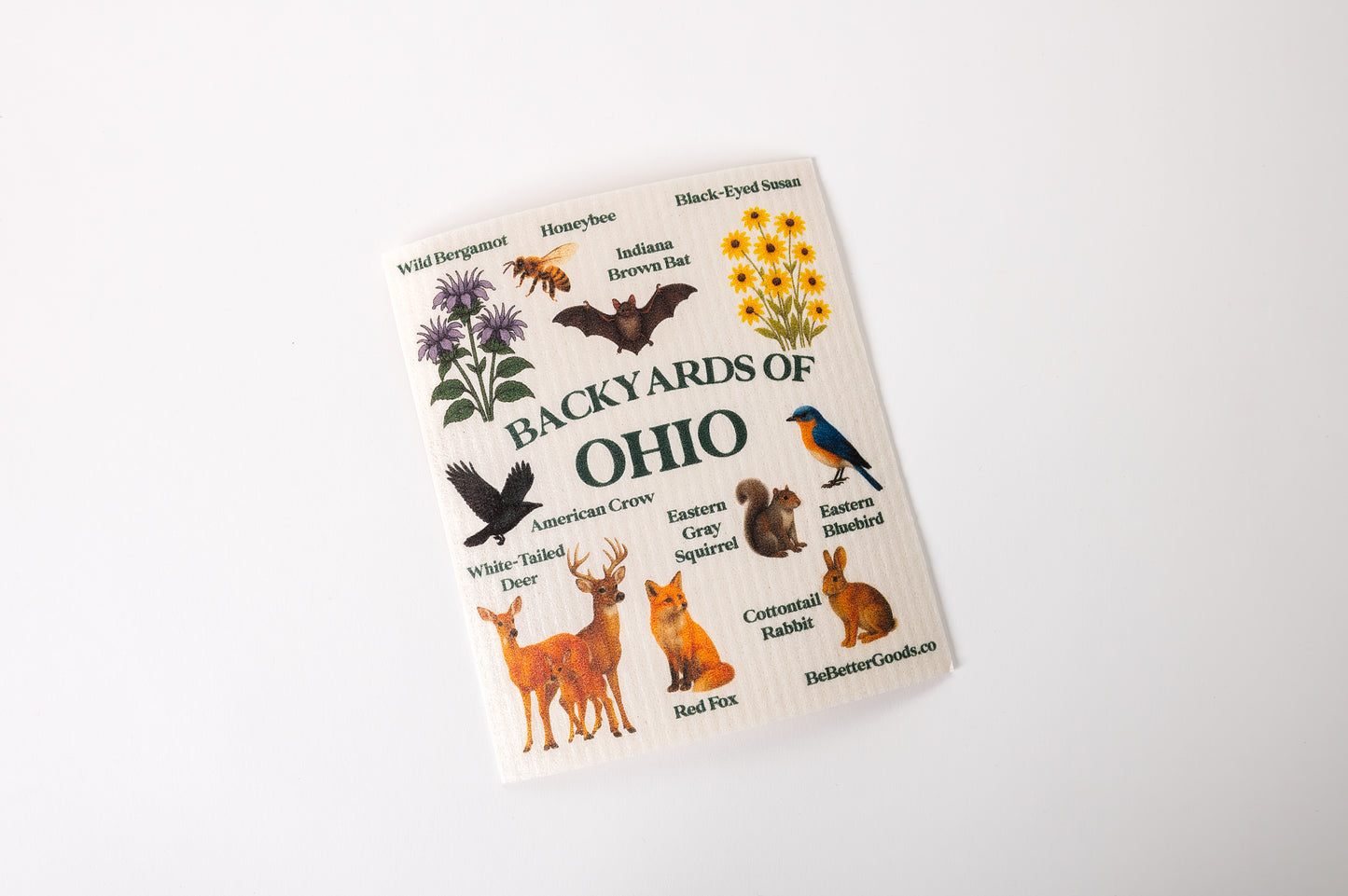 Swedish Dish Cloth - Ohio Proud Themes